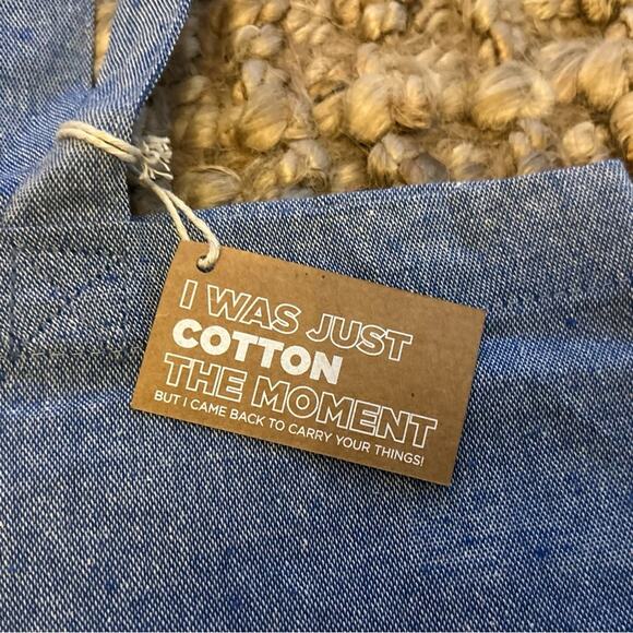 Blue Reusable Tote Bag-Brand new condition - Picture 3 of 6